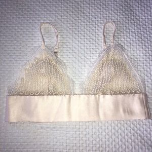 VS beaded lace bra